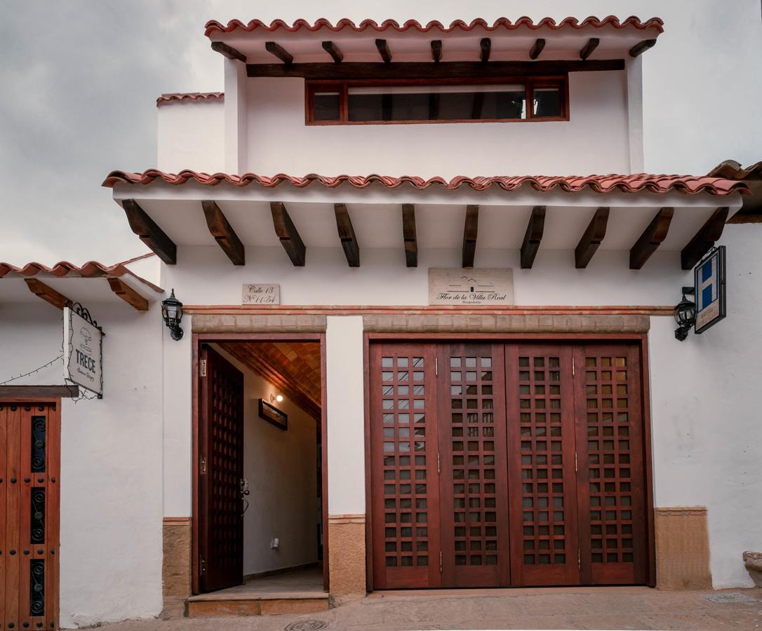 Hospederia Flor De La Villa Real Villa de Leyva Ngoại thất bức ảnh